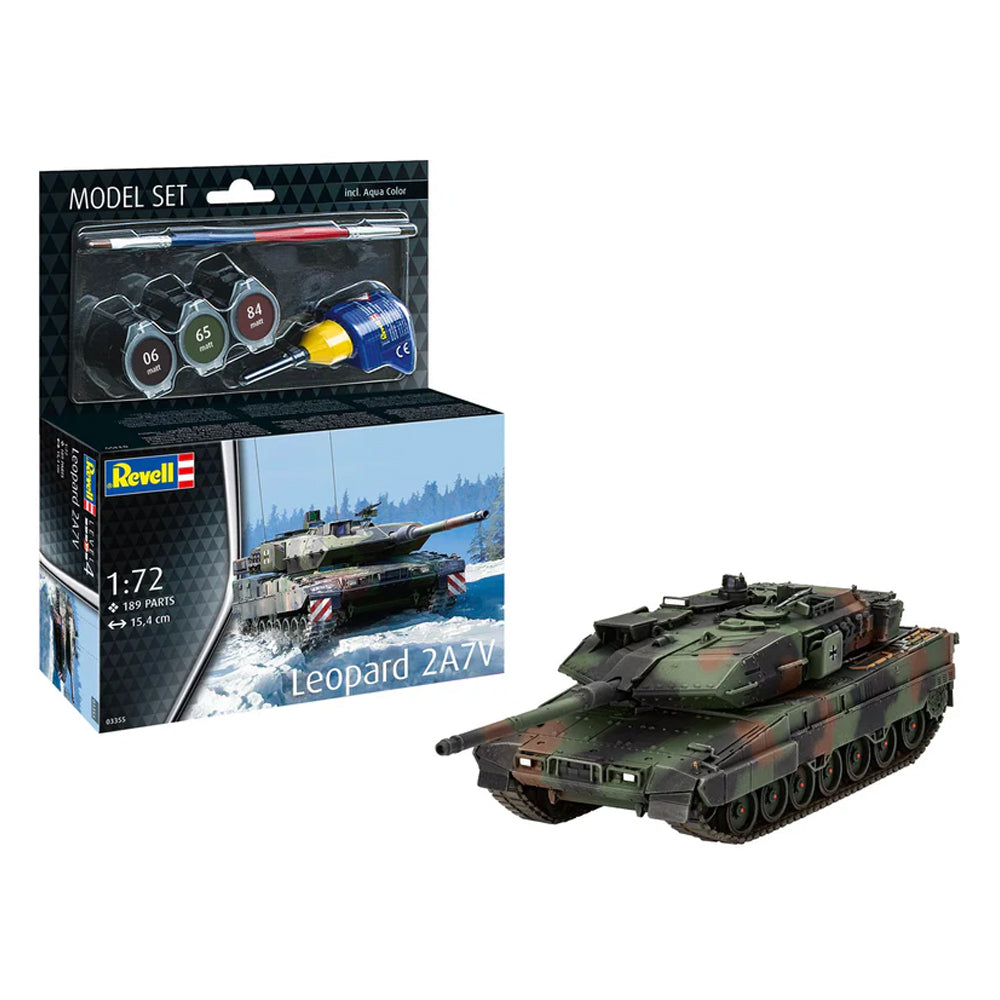 Revell Leopard 2A7V Scale Model, 1:72