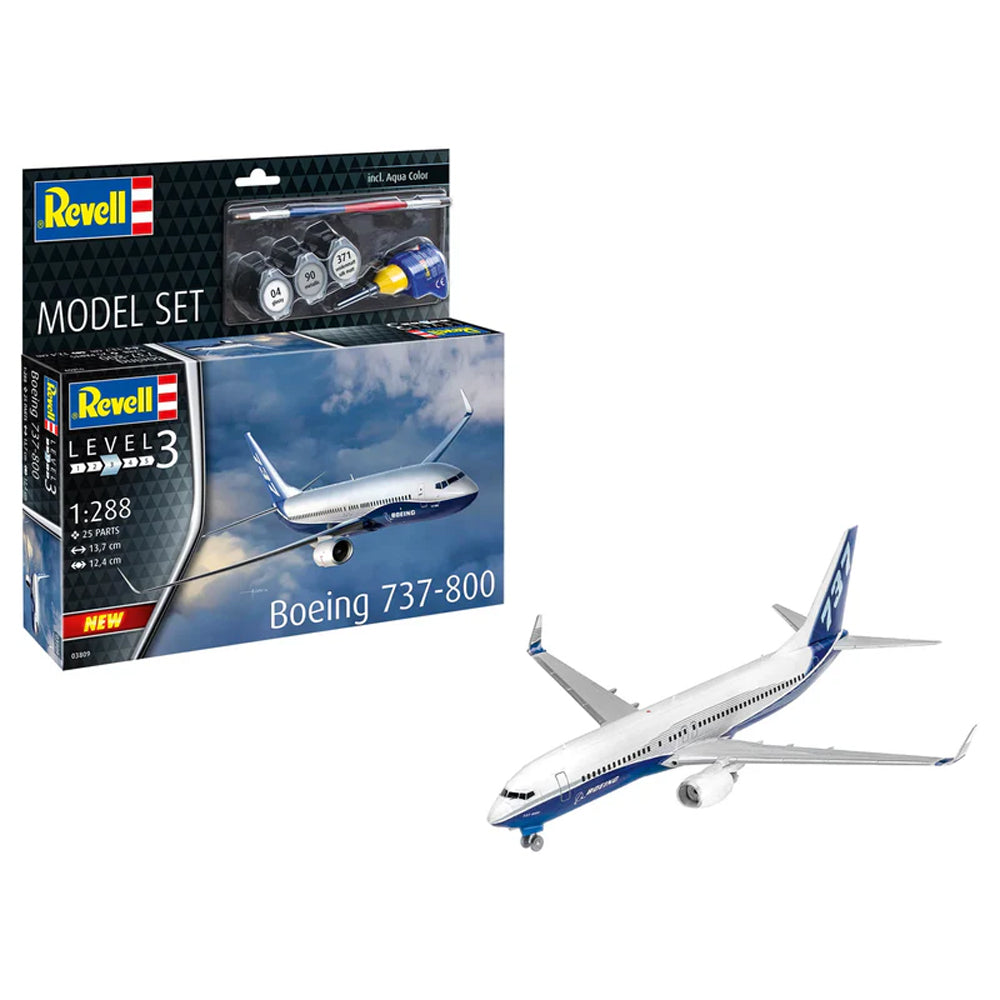 Revell Boeing 737-800 Scale Model, 1:288