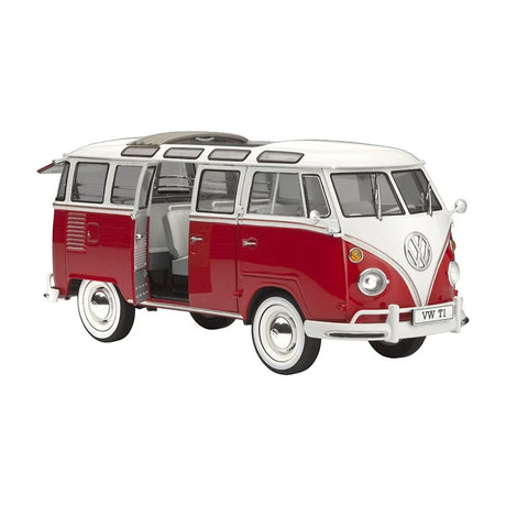 Revell Volkswagen T1 Samba Bus Scale Model, 1:24
