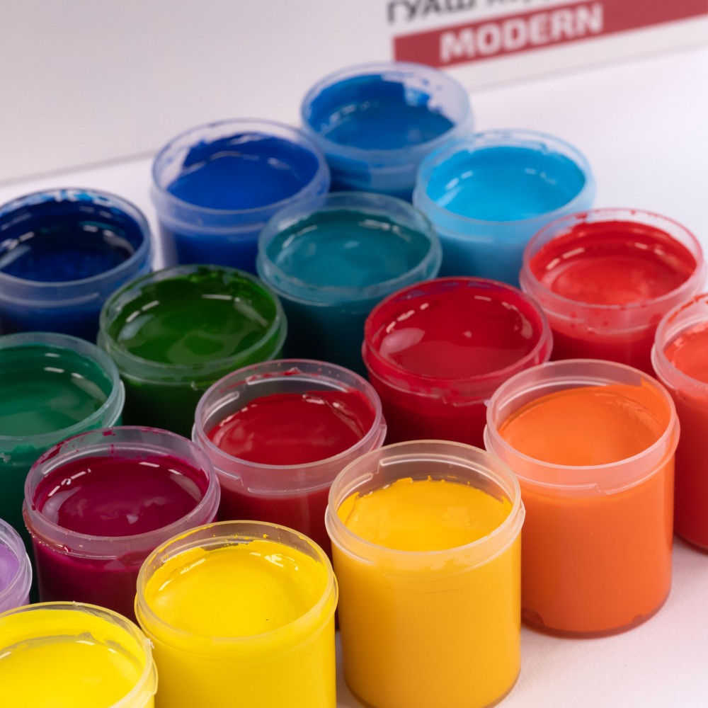 ROSA Studio Modern Gouache Paint Set, 24x20 ml