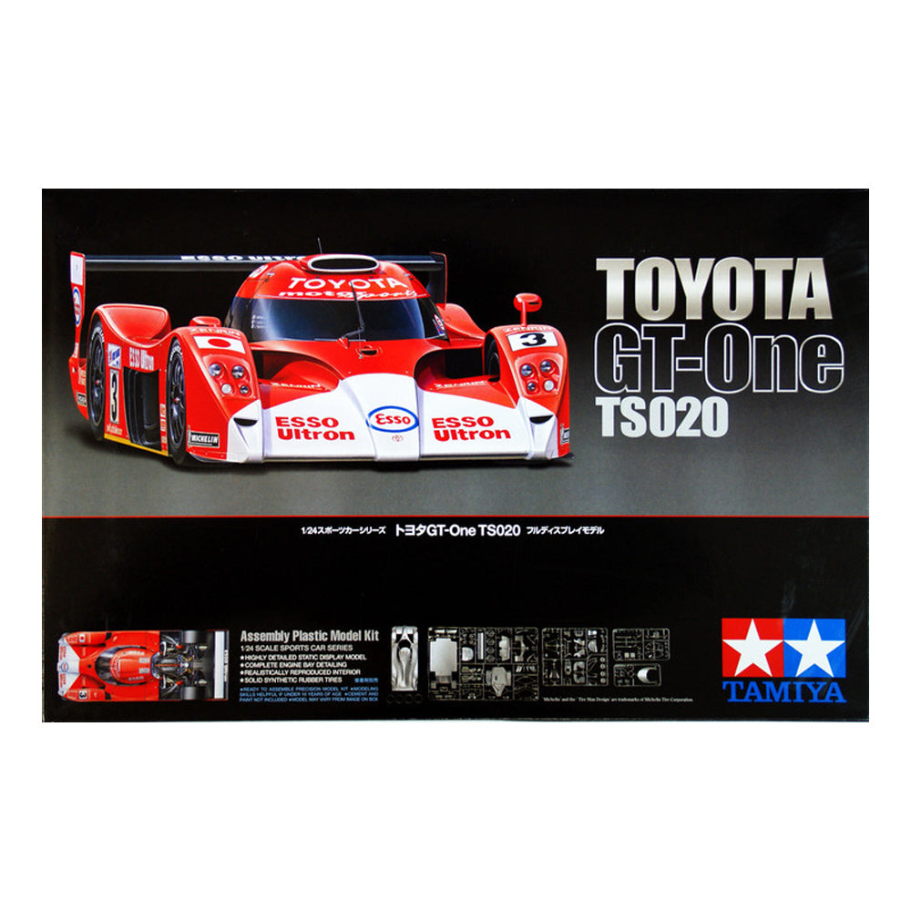 Tamiya Toyota GT-One TS020 Car Model Kit, 1:24