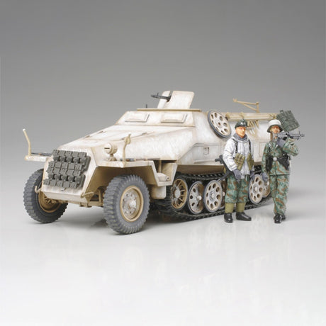 Tamiya 1:48 Sd.Kfz. 251/1 Ausf.D Halftrack Scale Model Kit, 1:48