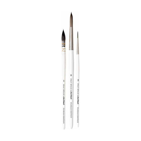 Da Vinci Florals Watercolour Brushes Set, 3 pcs.