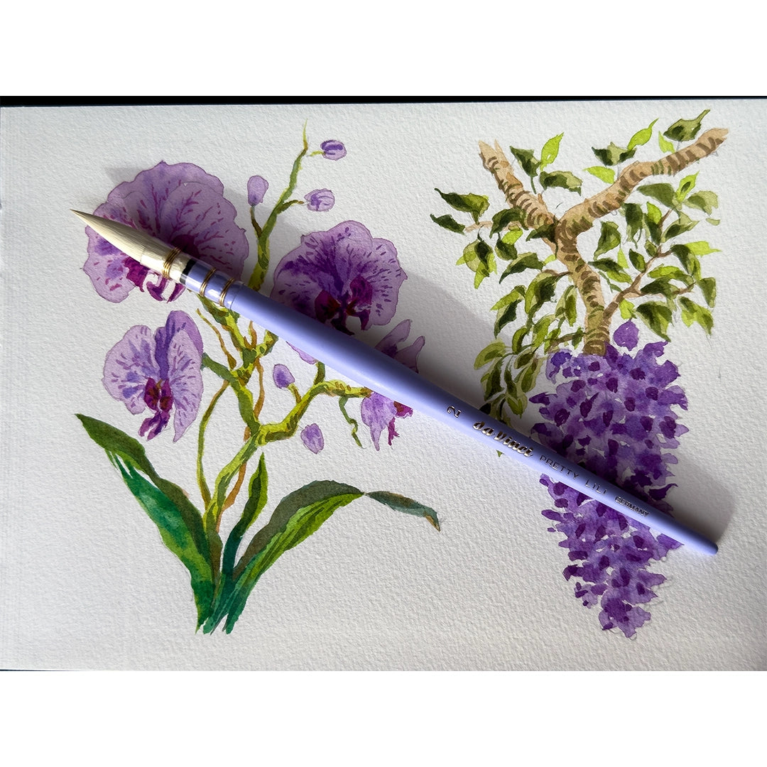 Da Vinci Pretty Lili Round Watercolor Brush, series 493