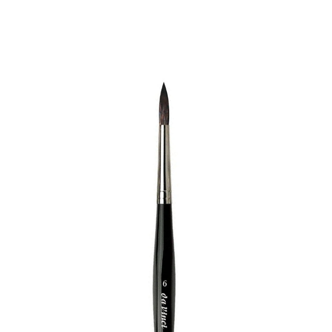 Da Vinci Casaneo Round Synthetic Watercolor Brush, Series 5598
