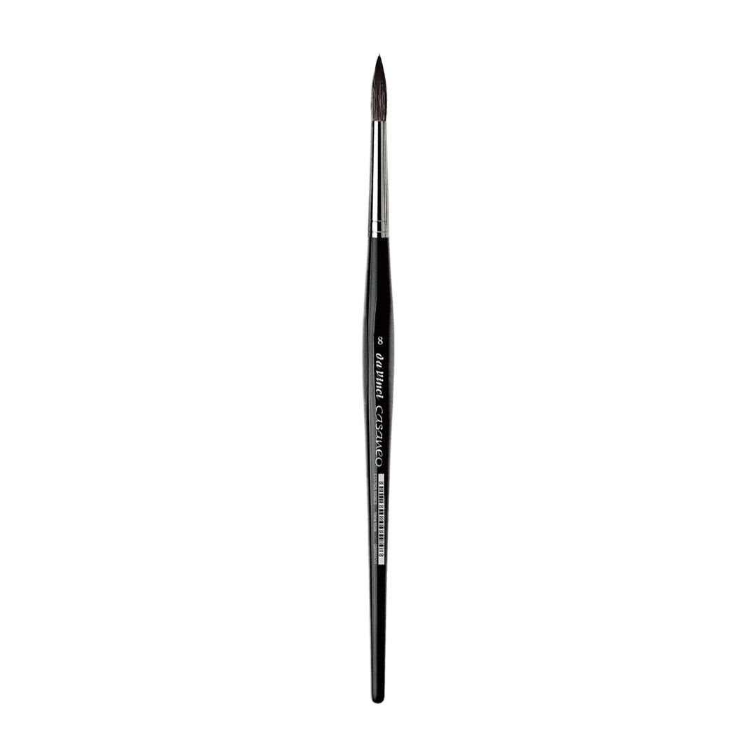 Da Vinci Casaneo Round Synthetic Watercolor Brush, Series 5598