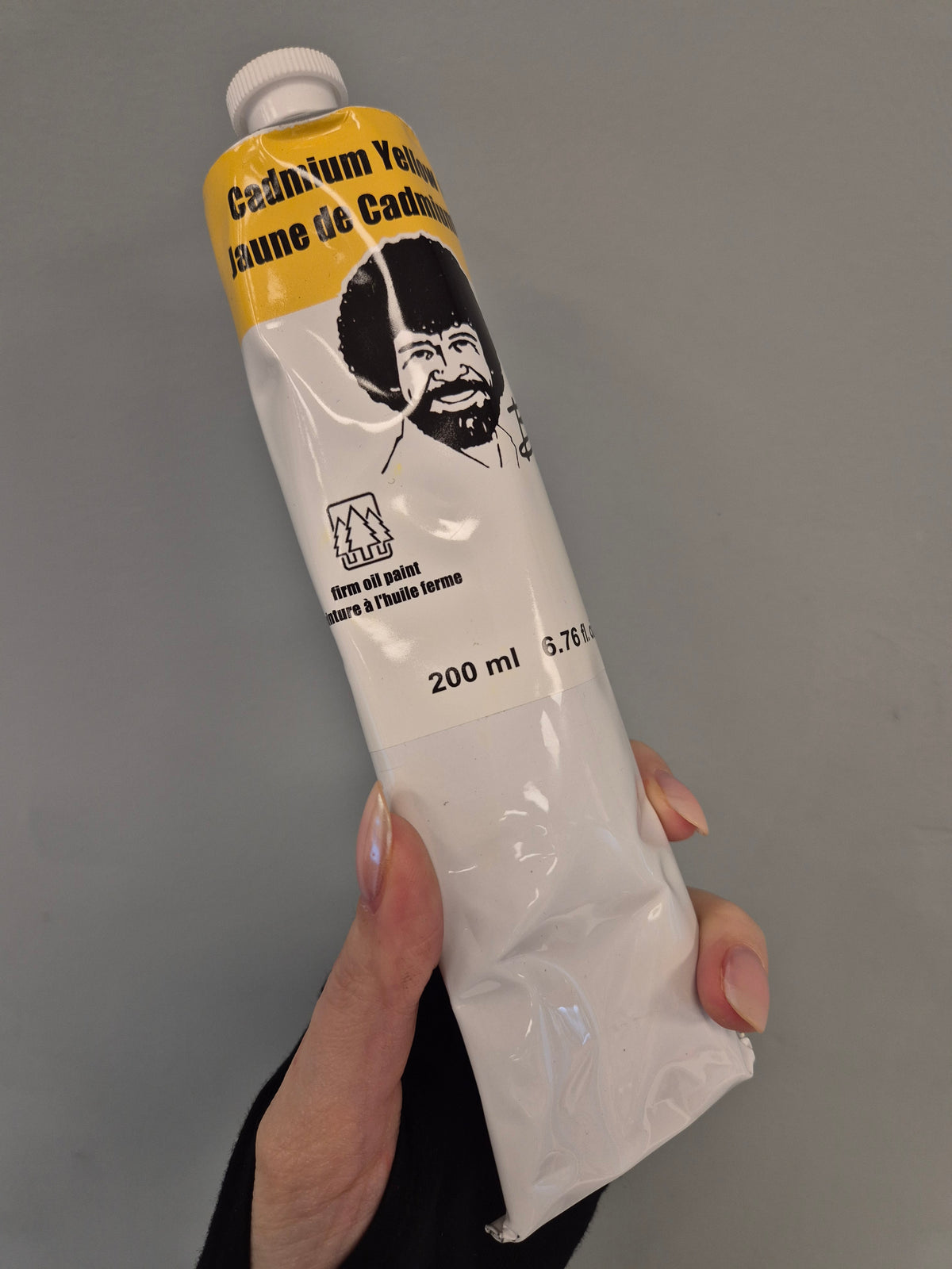 Bob Ross aliejiniai dažai, Cadmium Yellow Hue, 200ml