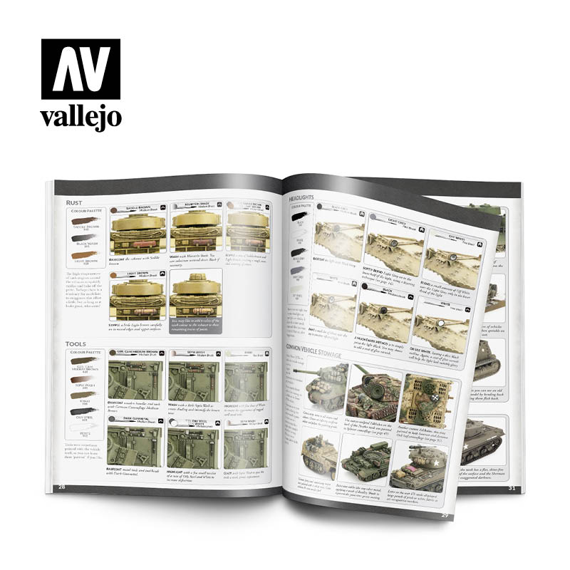 Vallejo Colours of War: Painting WWII & WWIII Miniatures Paint Guide