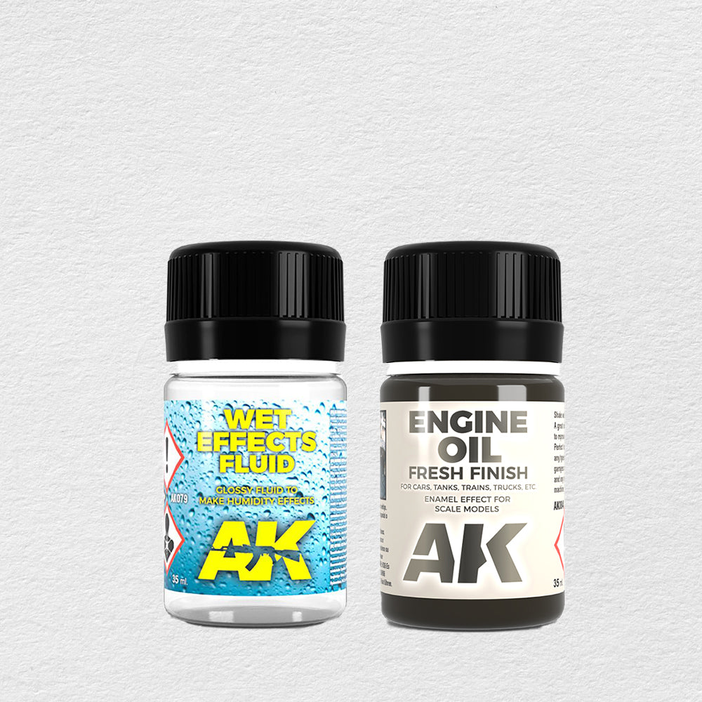 Enamel Effect Paints for Modeling, Weathering Tools – Art Spices