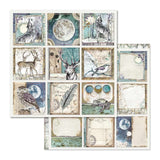 Stamperia Double-Sided Scrapbooking Paper Set - Cosmos, 10 units