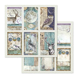 Stamperia Double-Sided Scrapbooking Paper Set - Cosmos, 10 units