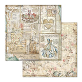 Stamperia Double-Sided Scrapbooking Paper Set - Imagine, 10 units