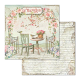 Stamperia Double-Sided Scrapbooking Paper Set - House of Roses, 10 units