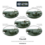 Warlord Games Churchill Tank Scale Model