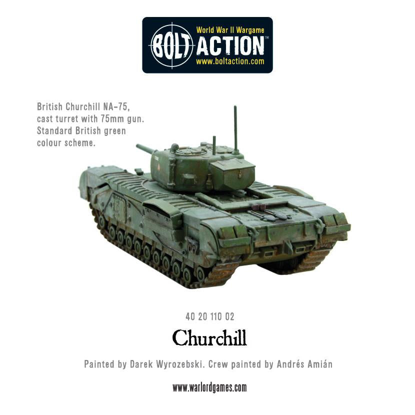 Warlord Games Churchill Tank Scale Model