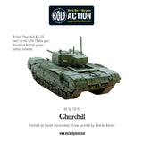 Warlord Games Churchill Tank Scale Model