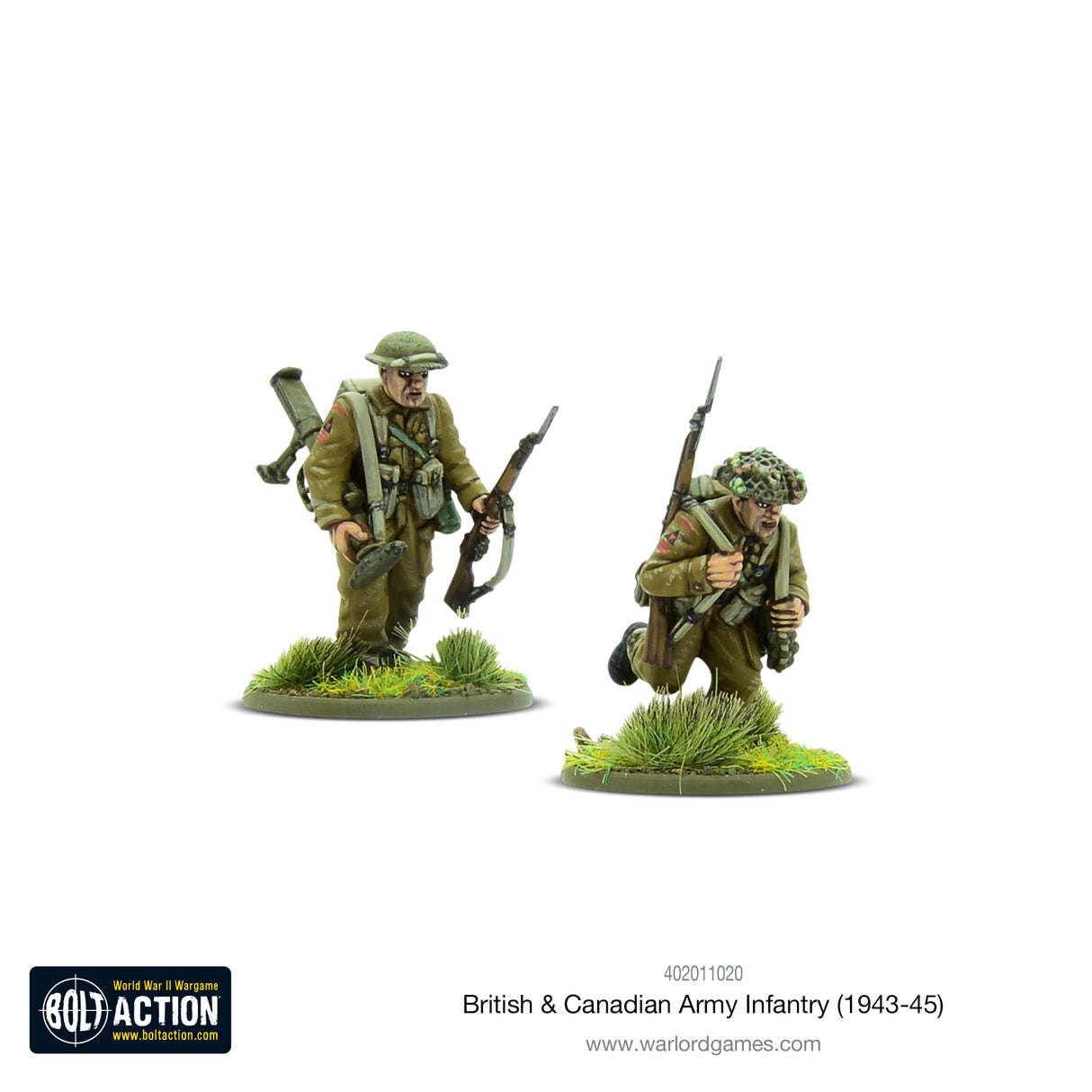 Warlord Games British & Canadian Army infantry (1943-45) Miniatures