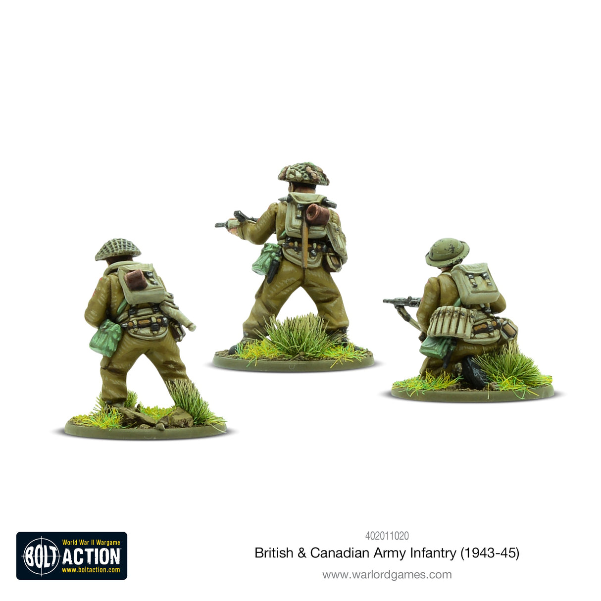Warlord Games British & Canadian Army infantry (1943-45) Miniatures