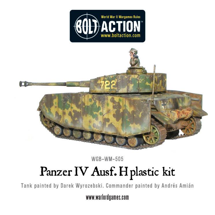 Warlord Games Panzer IV Ausf. F1/G/H Medium Tank Scale Model