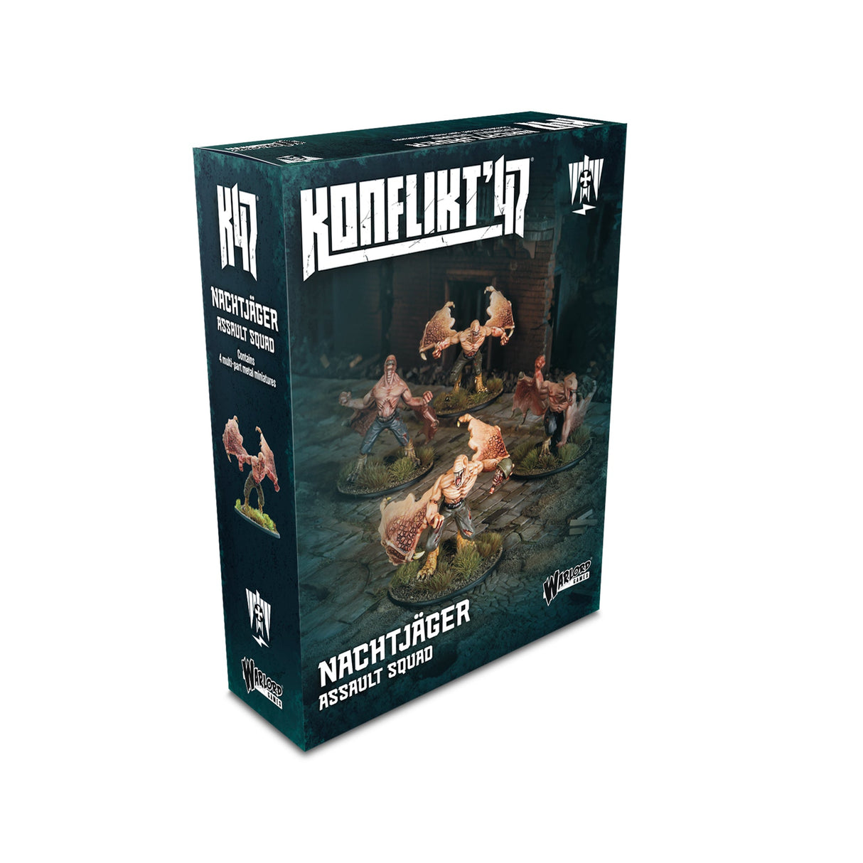 Warlord Games Konflikt '47 Nachtjäger Assault Squad Miniatures