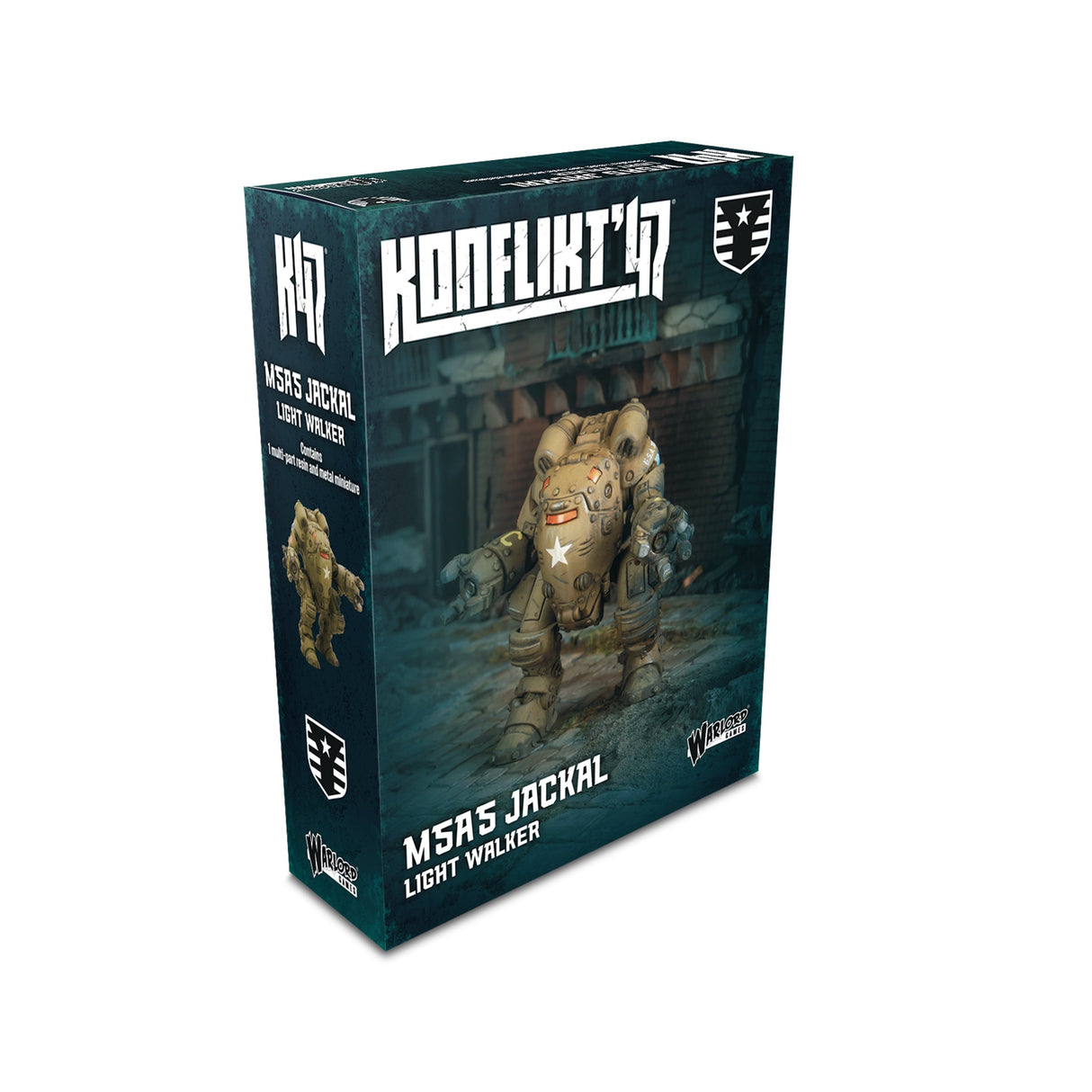 Warlord Games Konflikt '47 Jackal Light Walker Miniature