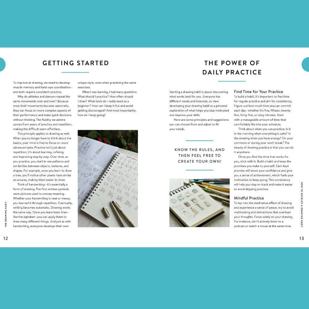 The Drawing Habit – Daria Bogdanova, Quarry Books