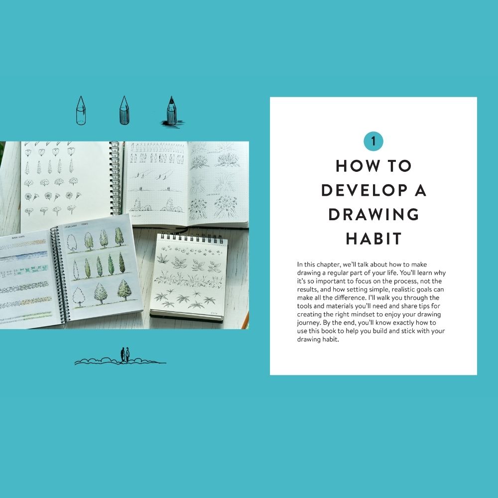 The Drawing Habit – Daria Bogdanova, Quarry Books