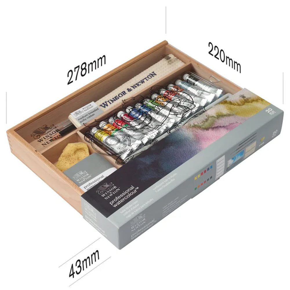 Winsor & Newton Professional Watercolour Introduction Travel Case Set