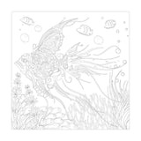 Phoenix Colouring Board Marine, 25x25 cm