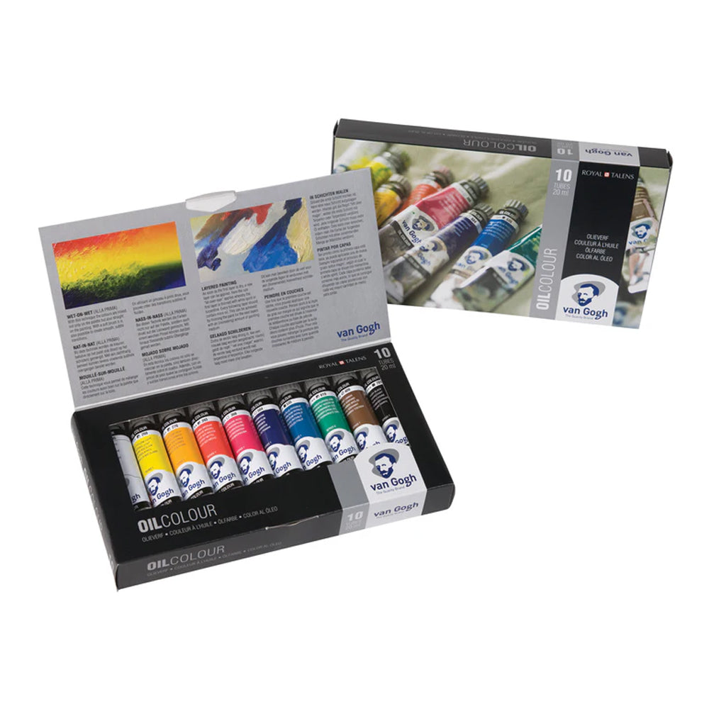 Van Gogh Oil Paint Set, 10x20 ml