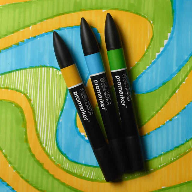 Winsor & Newton Promarker Graphic Marker Vibrant Tones 2 Set, 3 pcs.