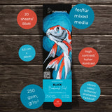 Hahnemühle Black Bookmark Pad, 250 gsm