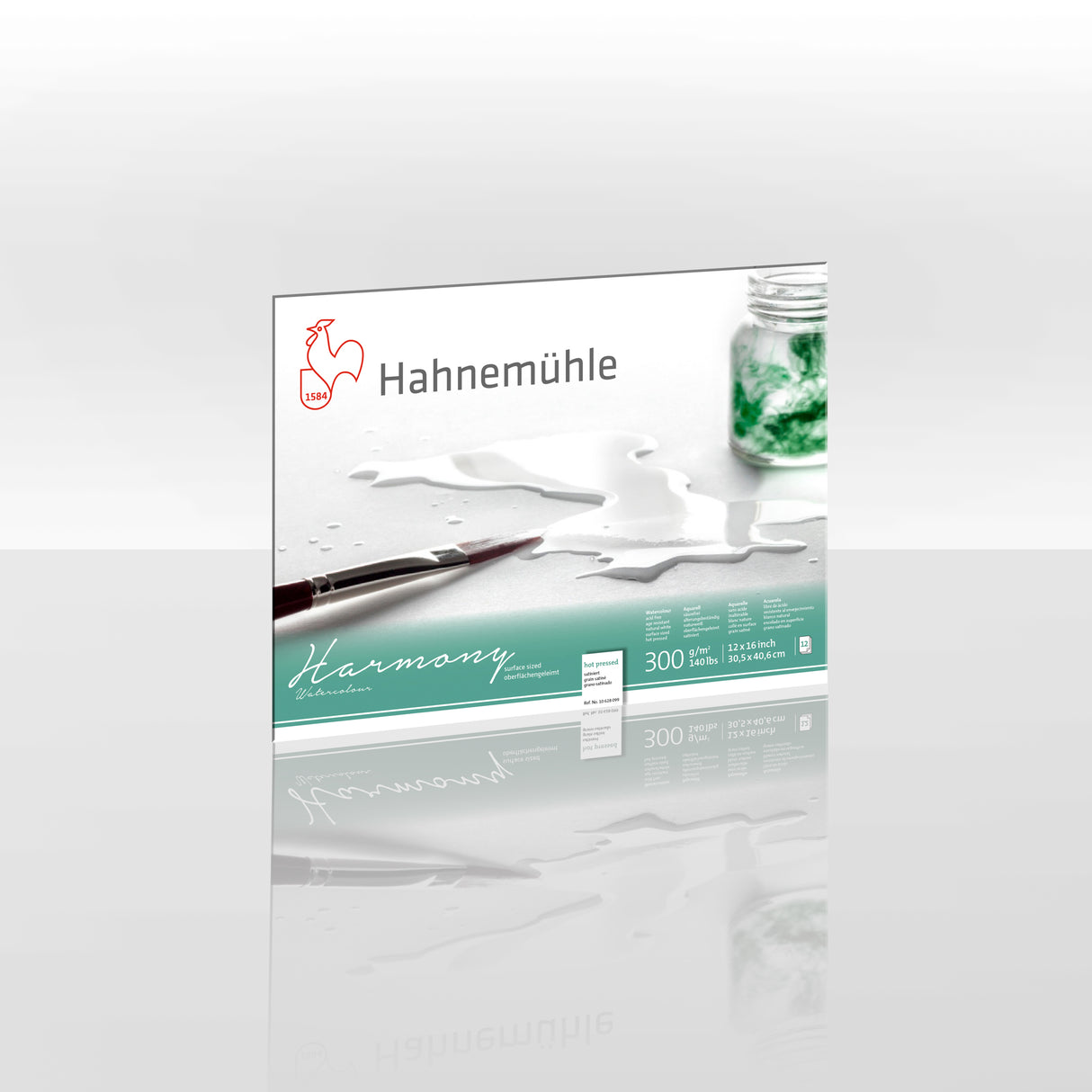 Hahnemühle Harmony Watercolour Paper Block, 12 Sheets, 300 gsm