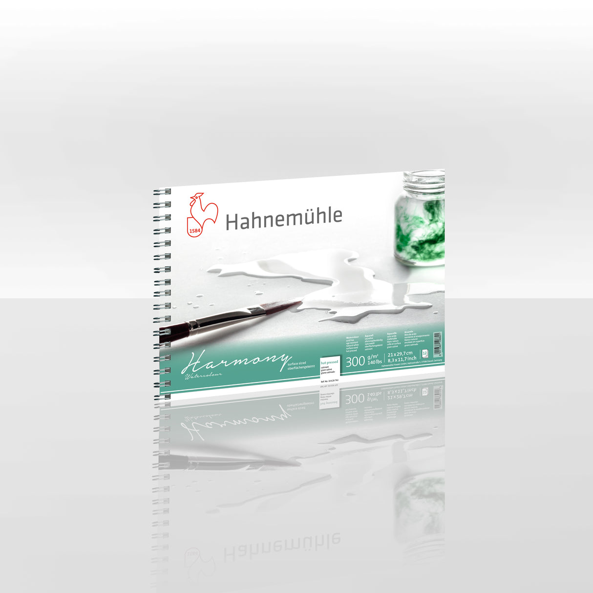 Hahnemühle Harmony Watercolour Paper Block, 12 Sheets, 300 gsm