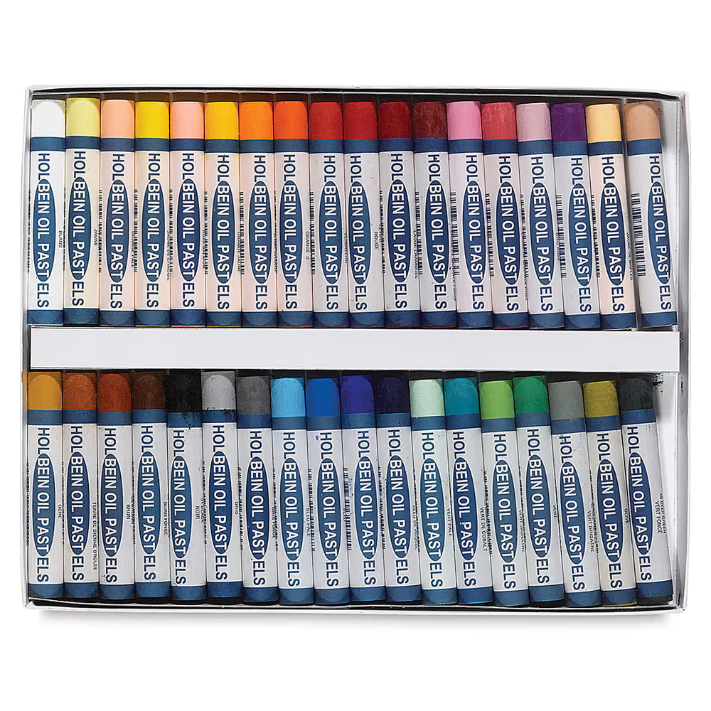 Holbein Academic Oil Pastel Set, 36 colours