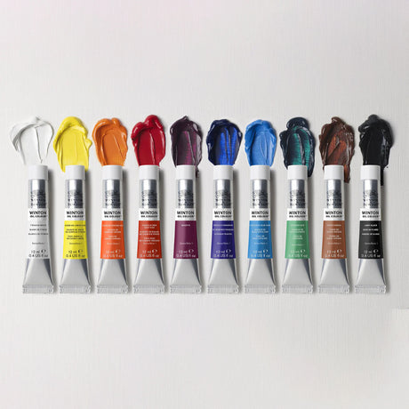 Winsor & Newton Winton Oil Paint Set, 10x12 ml