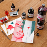 Jacques Herbin Éclats Dye-Based Pigmented Watercolor Ink