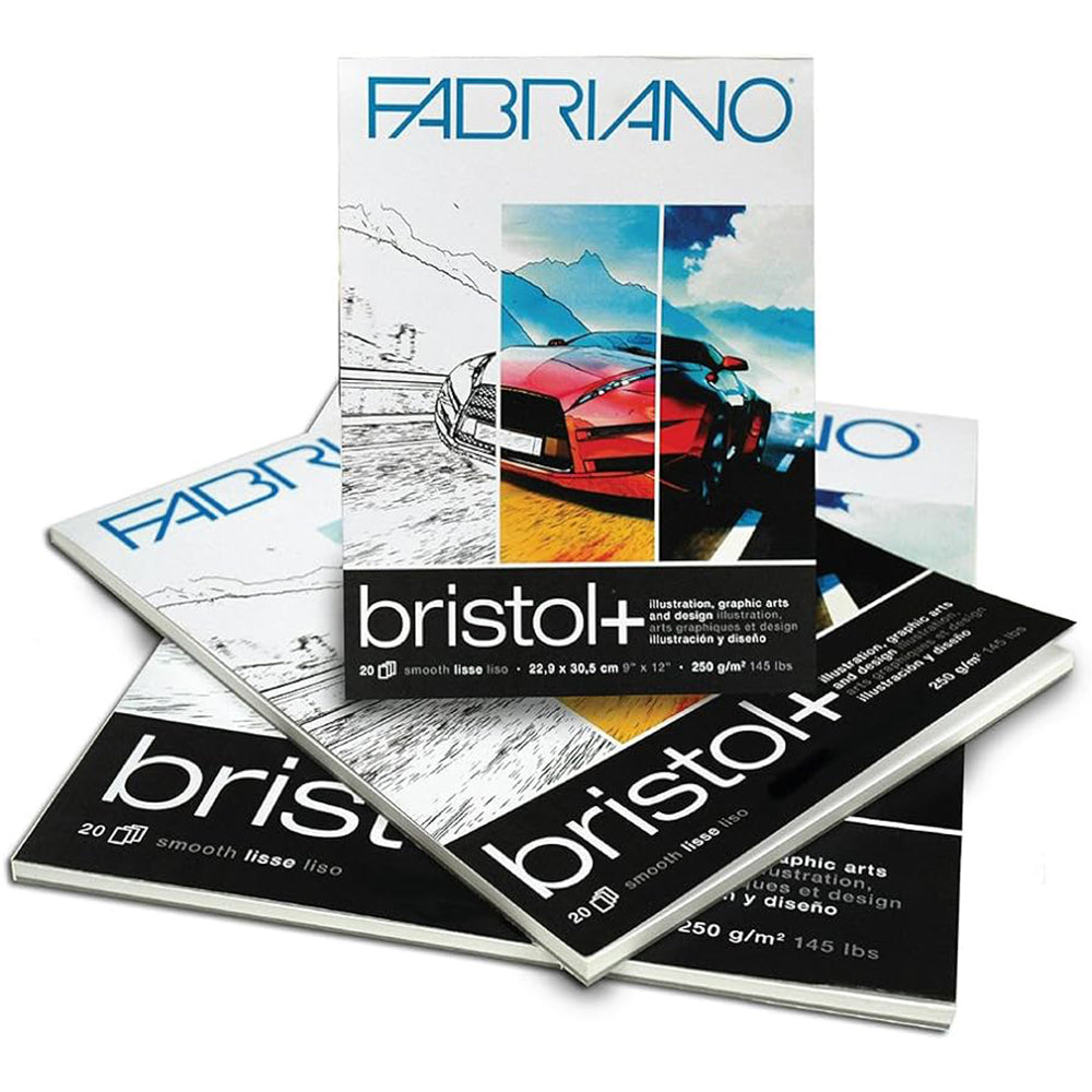 Fabriano Bristol Pad, 20 sheets, A3 format