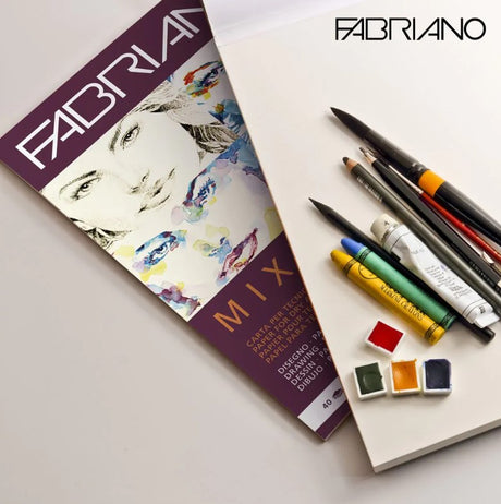 Fabriano Mixed Media Pad, 40 sheets, 250 gsm