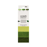 Copic Classic Designer Collection Summer Leaf Tints, Set of 3