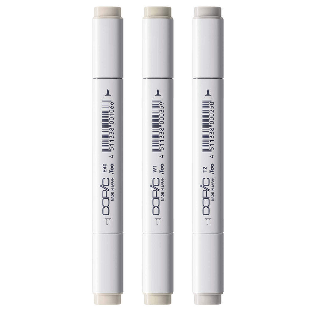 Copic Classic Designer Collection Soft Cotton Tints, Set of 3