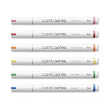 Copic Acrea Paint Marker Set Vivid, 6 pcs.