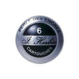 Jacques Herbin La Perle des Encres Ink Cartridges, 6 pcs.