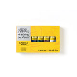 Winsor & Newton Galeria Acrylic Paint Set, 6x60 ml