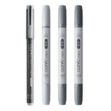 Copic Ciao SHADE Dark Cool Gray Markers Set, 4 pcs.
