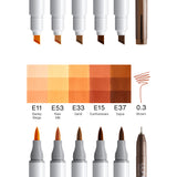 Copic Ciao Portrait Set Amber Glow, 6 pcs.