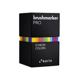 Karin Brushmarker PRO Markers Set | 12 Neon Colours