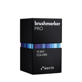 Karin Brushmarker PRO Markers Set | 12 Sky Colours