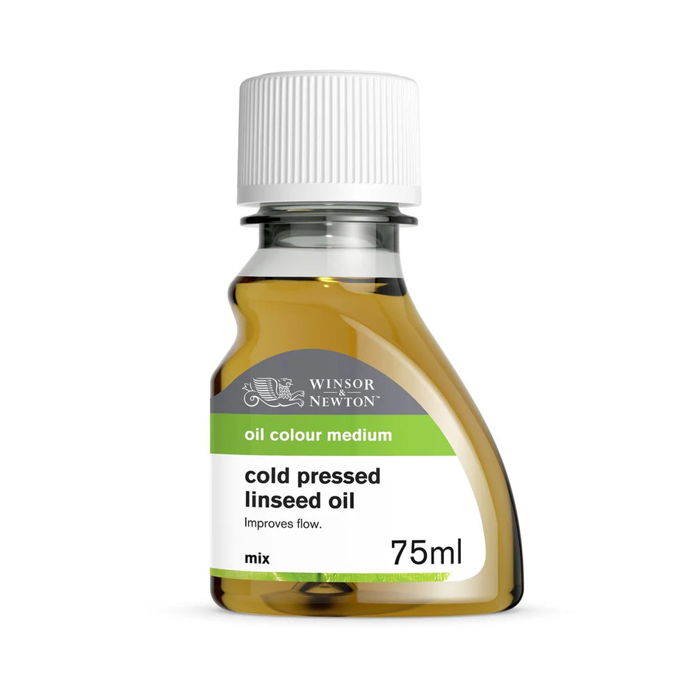 Winsor & Newton Artists' Cold-Pressed Linseed Oil, 75 ml