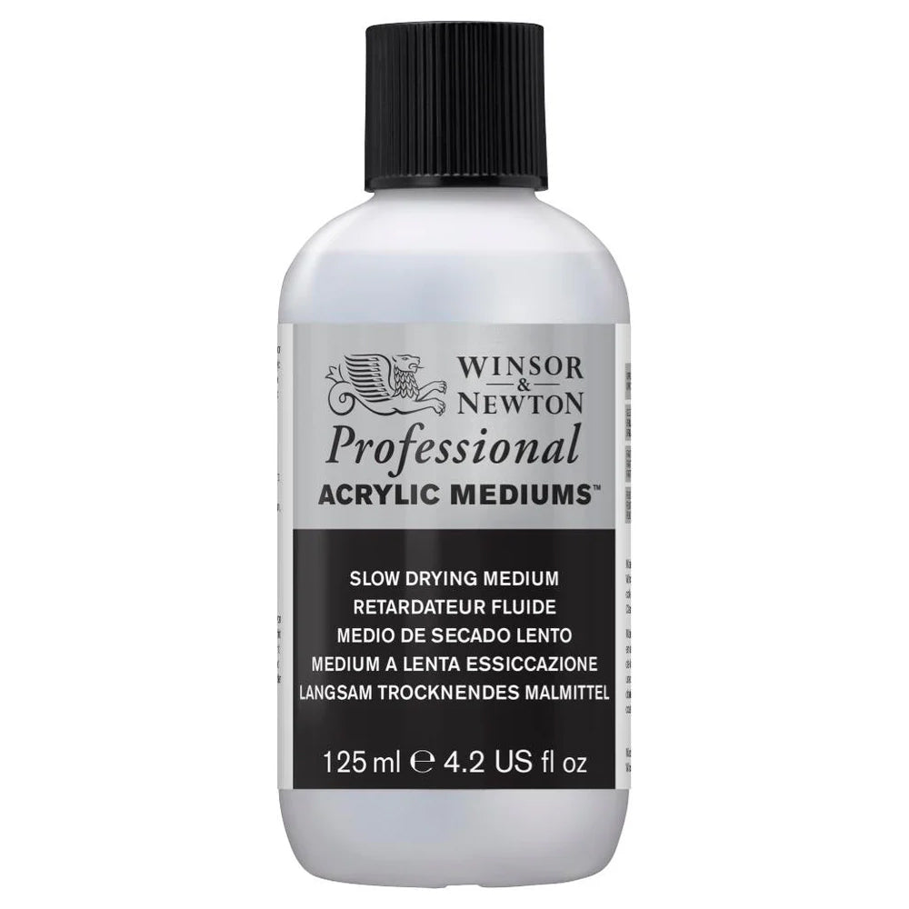 Winsor & Newton Professional Acrylic Slow Drying Medium, 125 ml